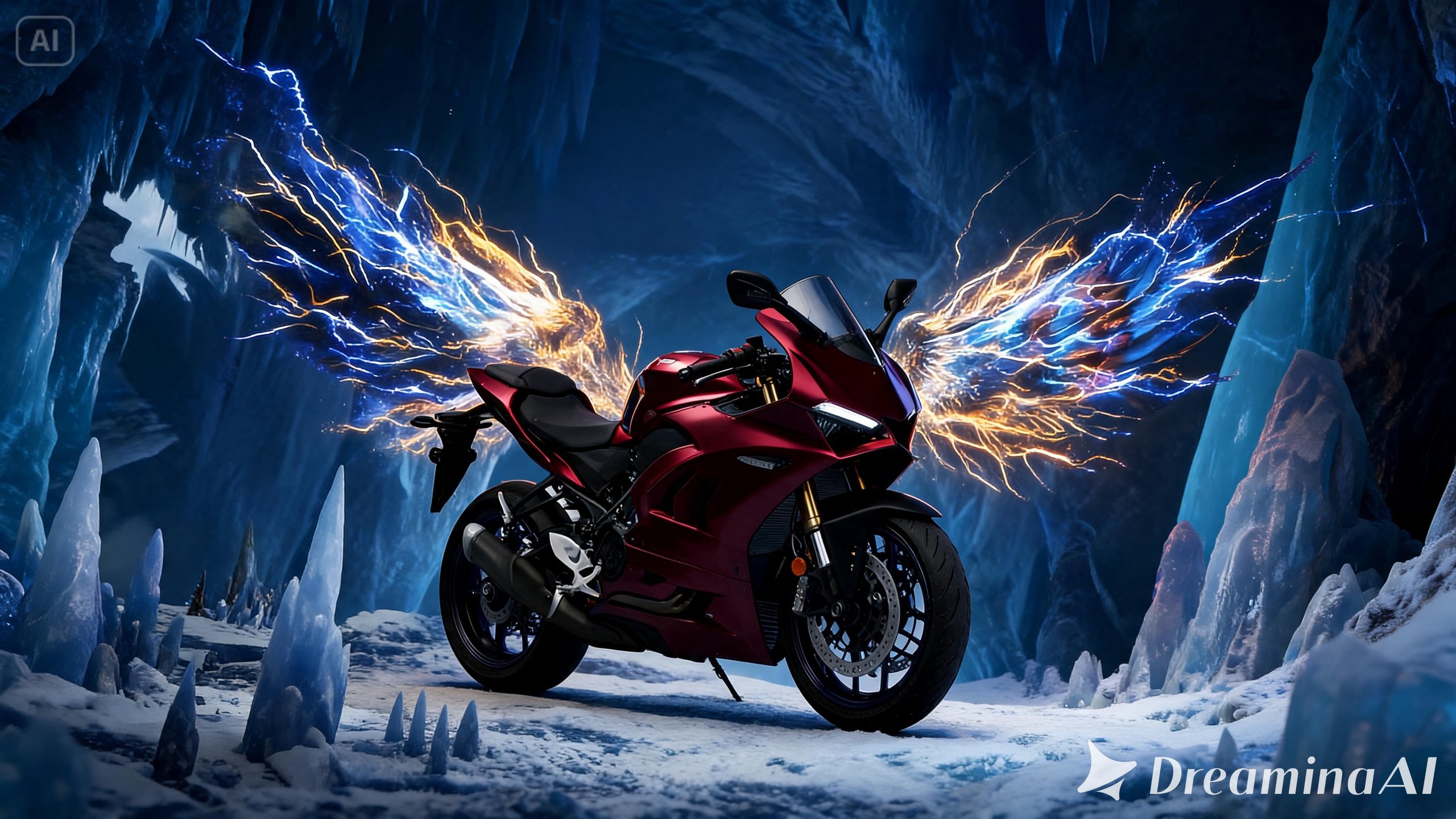 Luxup CrimsonWave 1300 Touring Bagger